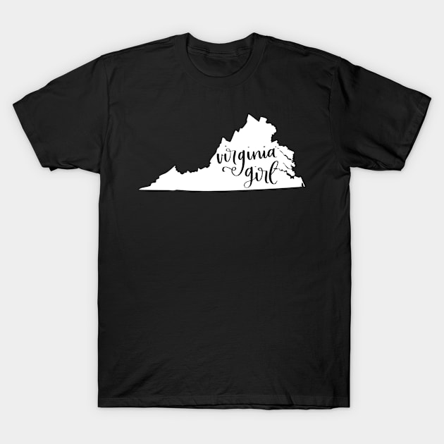 Virginia Girl T-Shirt by StacysCellar